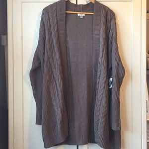 NWT OLD NAVY Dark Lavender Cardigan